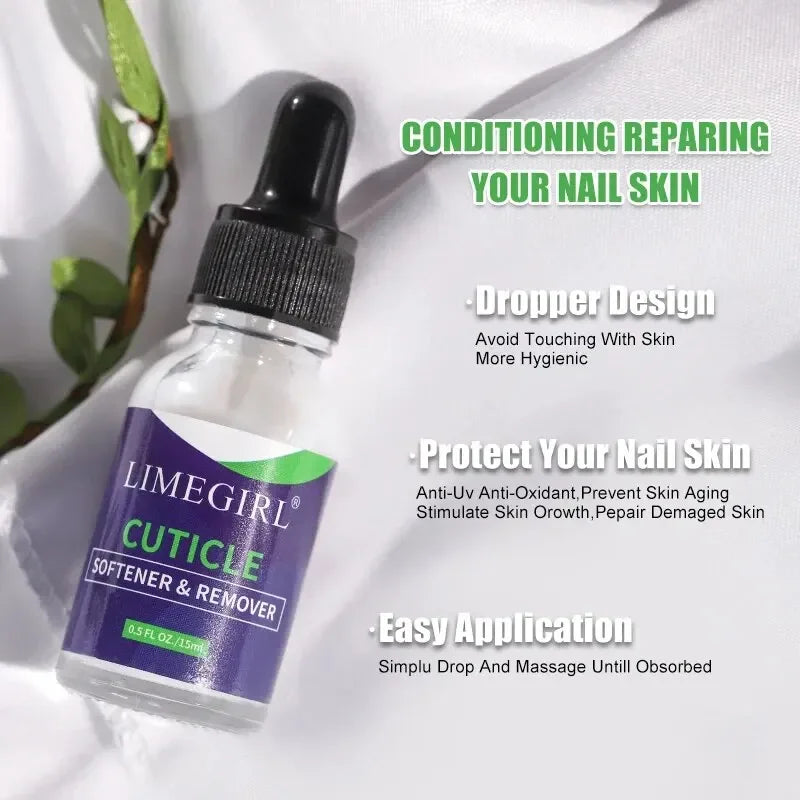 LIMEGIRL 15ml Nail Care Cuticle Regenerating Oil Preventative Nail